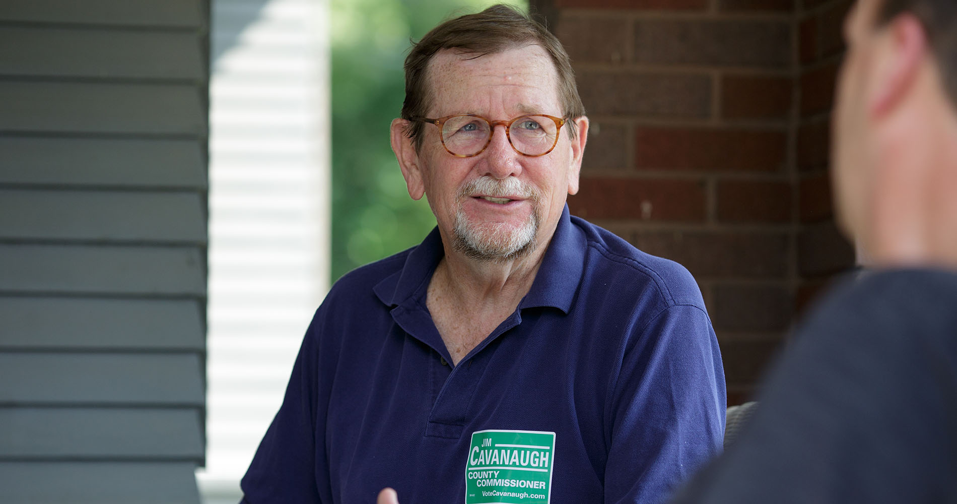 12 August 2018 -- Jim Cavanaugh. Douglas County Commissioner Jim Cavanaugh for Neighbors For Cavanaugh. Picture by Daniel Johnson (Copyright 2018 Daniel Johnson)